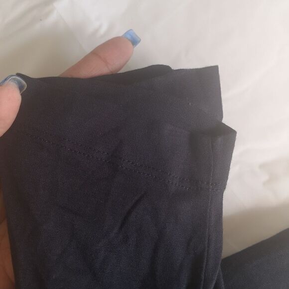 Olsen Ladies Crew Neck 3/4 Sleeves Casual Top Navy Blue 5/6 - Picture 14 of 16